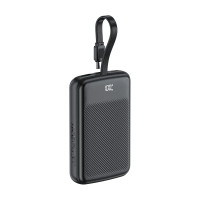 Портативна батарея (Power Bank) Acefast M13 PD22.5W with cable 10 000mAh, чорна