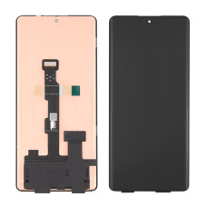 Дисплей з сенсорним екраном (модуль) Xiaomi Redmi Note 14 Pro 4G, чорний, оригінал, сервісна упаковка GXQC