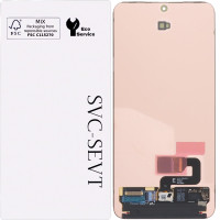 Дисплей з сенсорним екраном (модуль) Samsung S921 Galaxy S24, чорний, оригінал, сервісна упаковка