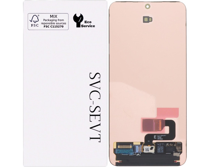 Дисплей з сенсорним екраном (модуль) Samsung S921 Galaxy S24, чорний, оригінал, сервісна упаковка