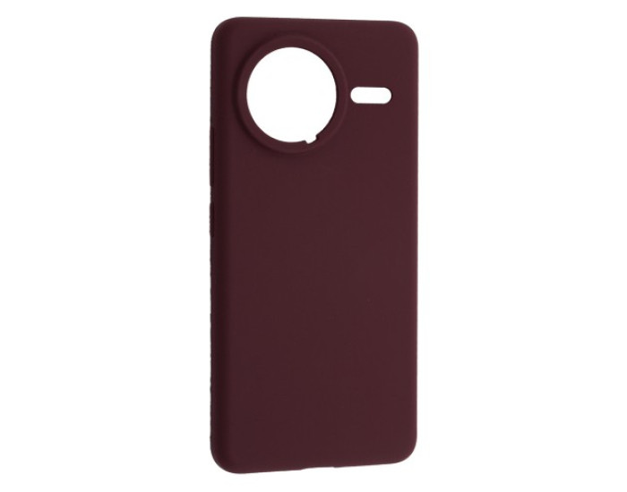 Чохол-силікон Luxury Case Xiaomi Poco F7 Pro /F7 Ultra, Marsala