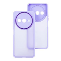 Чохол-силікон Luxury Metal Lens Xiaomi Redmi A3, Lilac
