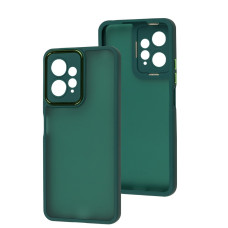 Чохол-силікон Luxury Metal Lens Xiaomi Redmi Note 12 4G, Green