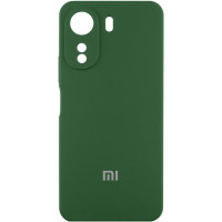 Чохол-силікон Lakshmi Full Camera with Logo Xiaomi Redmi A5 /Poco C71, кіпрський-зелений