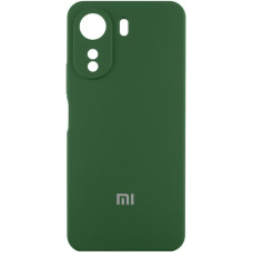 Чохол-силікон Lakshmi Full Camera with Logo Xiaomi Redmi A5 /Poco C71, кіпрський-зелений