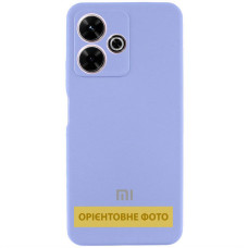 Чохол-силікон Lakshmi Full Camera with Logo Xiaomi Redmi A5 /Poco C71, бузковий