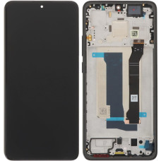 Дисплей з сенсорним екраном (модуль) Xiaomi Poco X7 Pro, чорний з рамкою, переклеювання