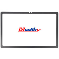 Стекло фронтальное с OCA-пленкой Samsung Tab A7 10.4 T500 /T505, черное, оригинал Musttby