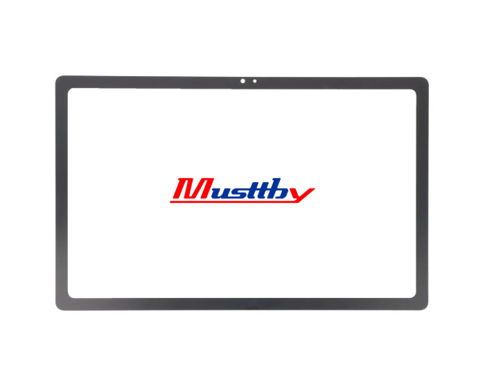 Скло фронтальне з OCA-пленкой Samsung Tab A7 10.4 T500 /T505, чорне, оригінал Musttby