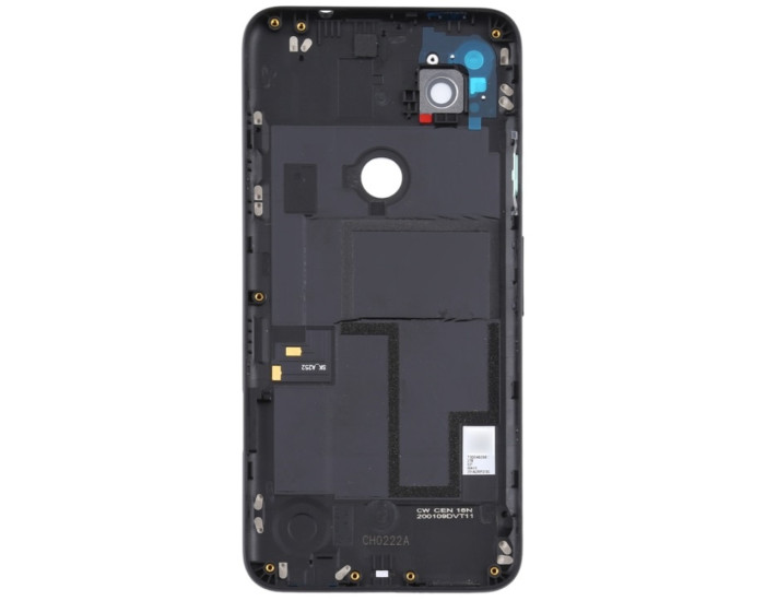 Задня панель корпуси для Google Pixel 4a 4G, чорна з склом камери, оригінал