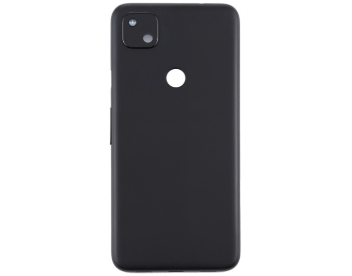 Задня панель корпуси для Google Pixel 4a 4G, чорна з склом камери, оригінал