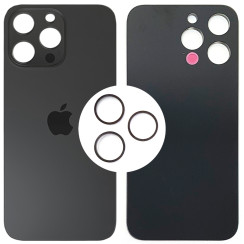 Задняя панель корпуса для iPhone 13 Pro, Graphite (Big Hole) с кольцами