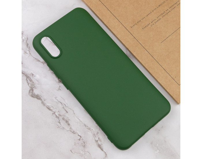 Чохол-силікон Lakshmi Full Camera Xiaomi Redmi 9A (Зелений / Dark green)