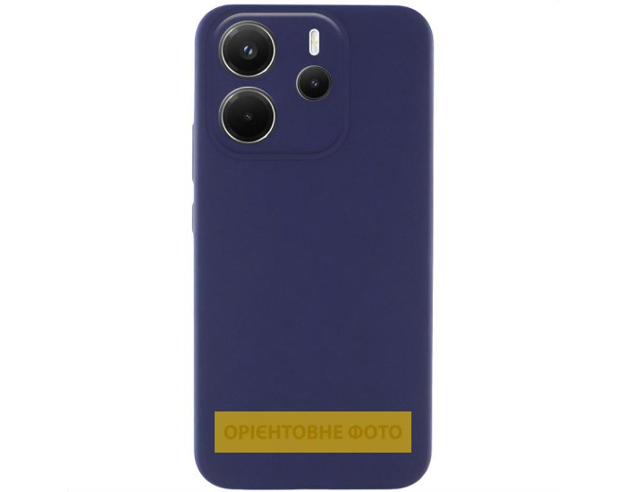 Чохол-силікон Lakshmi Full Camera Xiaomi Redmi 15C EU (Темно-синій / Midnight blue)