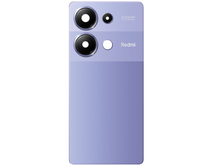 Задня панель корпуси для Xiaomi Redmi Note 13 Pro 4G, Lavander Purple, з склом камери