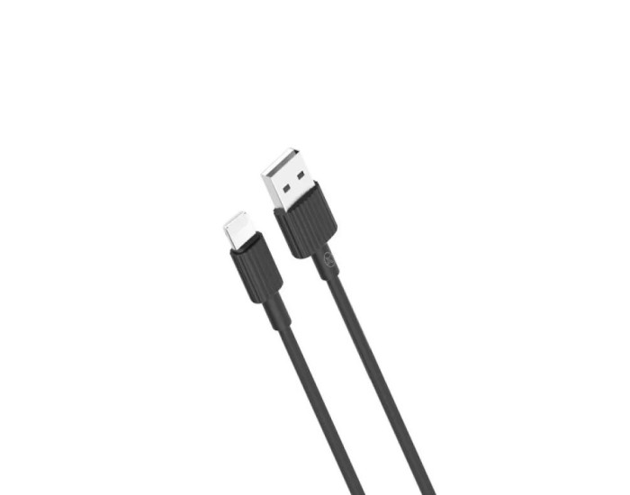Кабель USB XO NB-P156 USB to Lightning (2.0A/1m) черный