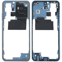 Рамка кріплення корпуси Xiaomi Poco M5s, блакитна