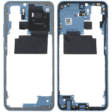 Рамка кріплення корпуси Xiaomi Poco M5s, блакитна