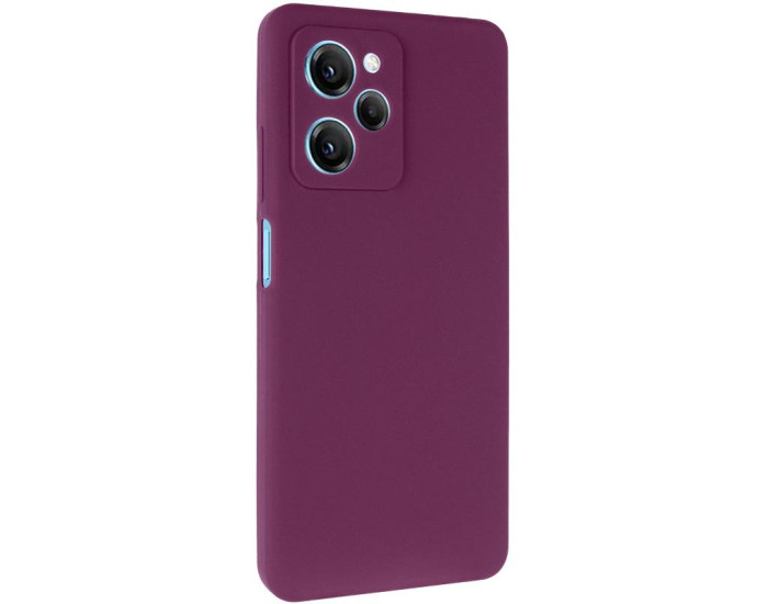 Чохол-силікон Lakshmi Full Camera Xiaomi Poco X5 Pro 5G (Бордовий / Marsala)