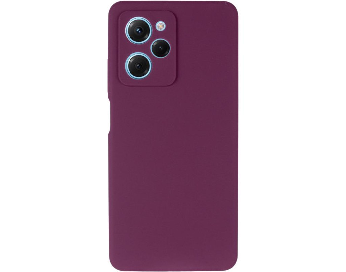 Чохол-силікон Lakshmi Full Camera Xiaomi Poco X5 Pro 5G (Бордовий / Marsala)