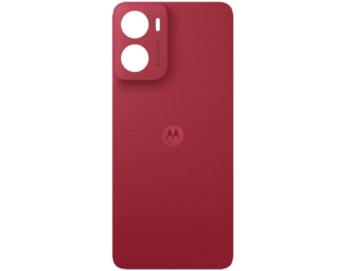 Задняя панель корпуса для Motorola XT2523-3 Moto G05, красная, оригинал