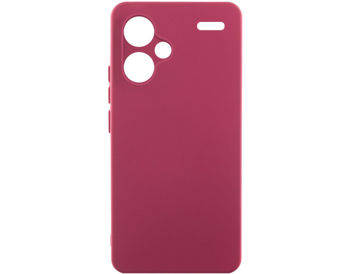 Чохол-силікон Lakshmi Full Camera Xiaomi Note 13 Pro Plus, марсала