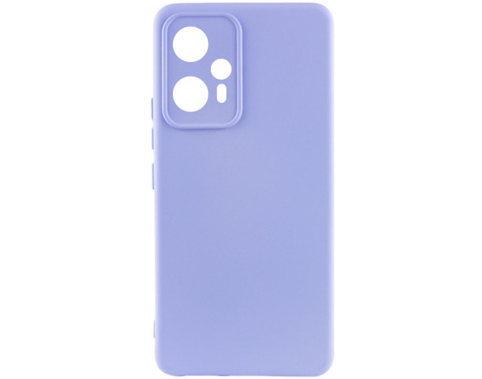 Чохол-силікон Lakshmi Full Camera Xiaomi Note 12T Pro (Бузковий / Dasheen)