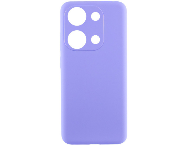 Чохол-силікон Lakshmi Full Camera Xiaomi Note 13 4G, бузковий
