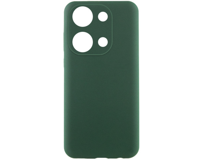 Чохол-силікон Lakshmi Full Camera Xiaomi Note 13 4G, Темно-Зелений