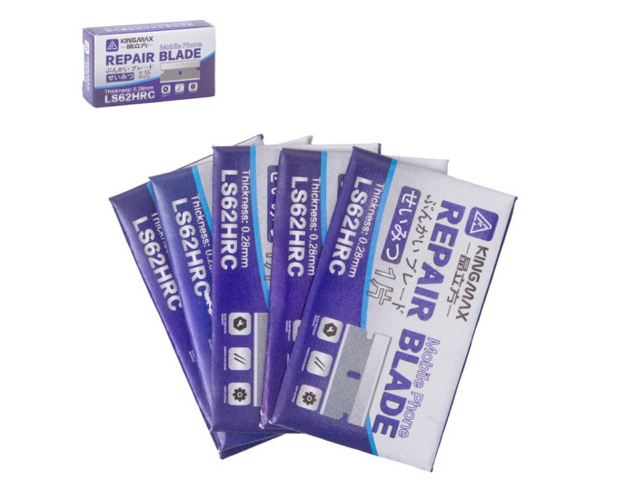 Лезвие Kingmax LS62HRC для удаления клея, 5шт