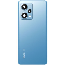 Задняя панель корпуса для Xiaomi Redmi Note 12 Pro Plus со стеклом камеры, Iceberg blue, оригинал