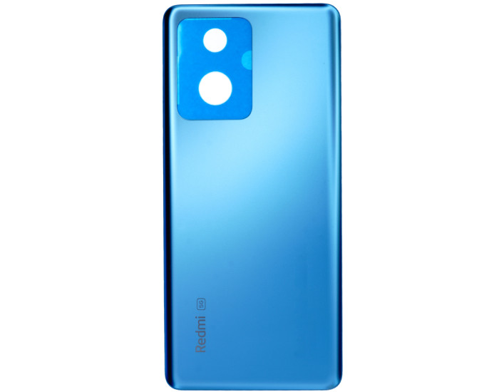 Задняя панель корпуса для Xiaomi Redmi Note 12 Pro Plus, синяя, гляцневая
