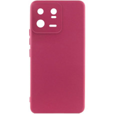 Чохол-силікон Lakshmi Full Camera Xiaomi 13 Pro (Бордовий / Marsala)