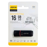 Флешка USB 3.0 Aspor 16GB AR011, чорна