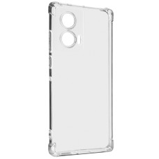 Чехол-силикон Getman Ease logo усиленные углы Motorola Edge 50 Fusion, прозрачный
