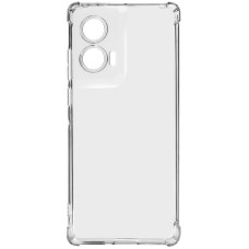 Чехол-силикон Getman Ease logo усиленные углы Motorola Edge 50 Fusion, прозрачный