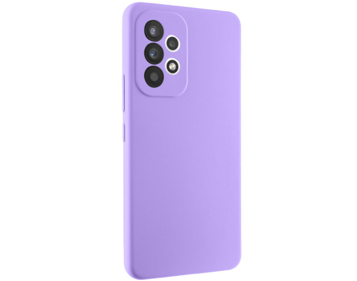 Чохол-силікон Lakshmi Full Camera Samsung A53 5G (Бузковий / Dasheen)