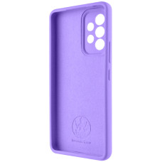 Чохол-силікон Lakshmi Full Camera Samsung A53 5G (Бузковий / Dasheen)