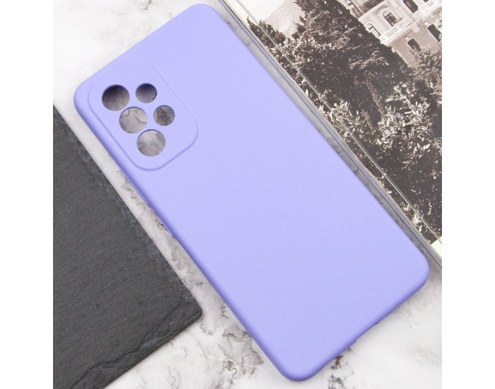 Чохол-силікон Lakshmi Full Camera Samsung A53 5G (Бузковий / Dasheen)