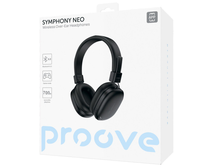 Бездротові навушники Bluetooth Proove Symphony Neo (APP) Білі