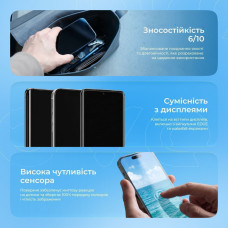 Защитная гидрогелевая пленка Proove Hydrogel Screen Protection (BASIC) прозрачная