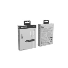 Кабель USB SENTEO SL-08 Nano Silicone 30W Type-C - Lightning (3A/1m) чорний