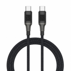 Кабель USB-C SENTEO SM-04 Eplosid series 60W Type-C to Type-C 1m, (black)