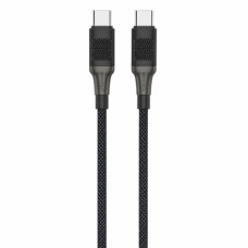 Кабель USB-C SENTEO SM-04 Eplosid series 60W Type-C to Type-C 1m, (black)