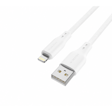 Кабель USB SENTEO SL-05 Foamed Silicone 2.4A USB to Lightning 1m, (black)