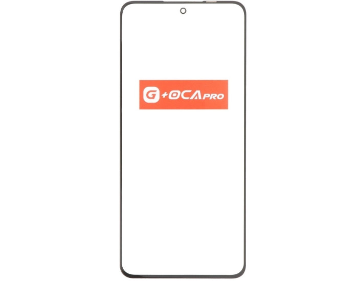 Стекло фронтальное с OCA-пленкой Realme GT3 /GT Neo 5, черное, оригинал Musttby