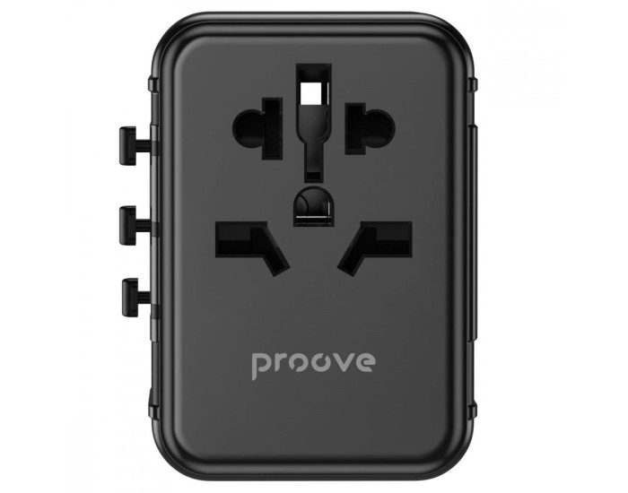 Сетевой переходник Proove Trip 20W, черный