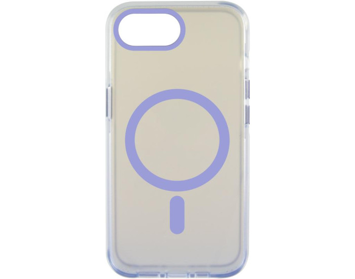 Чохол-силікон Phantom with MagSafe iPhone 16e /17e, бузковий