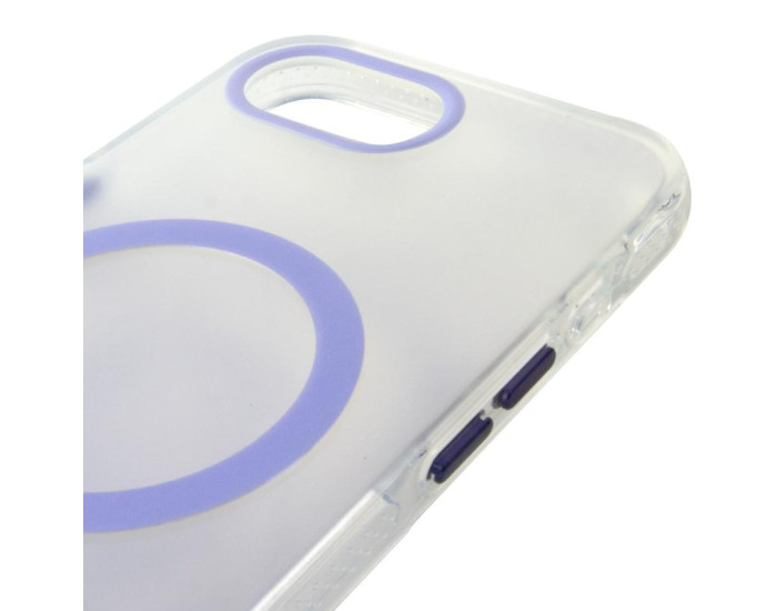 Чохол-силікон Phantom with MagSafe iPhone 16e /17e, бузковий