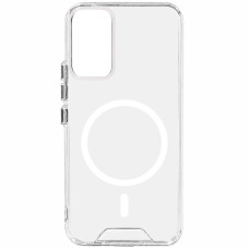 Чехол-силикон Space Case with MagSafe Motorola Edge 50 Fusion, прозрачный